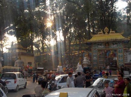 13 Oktober:  Kathmandu Swayambhunath